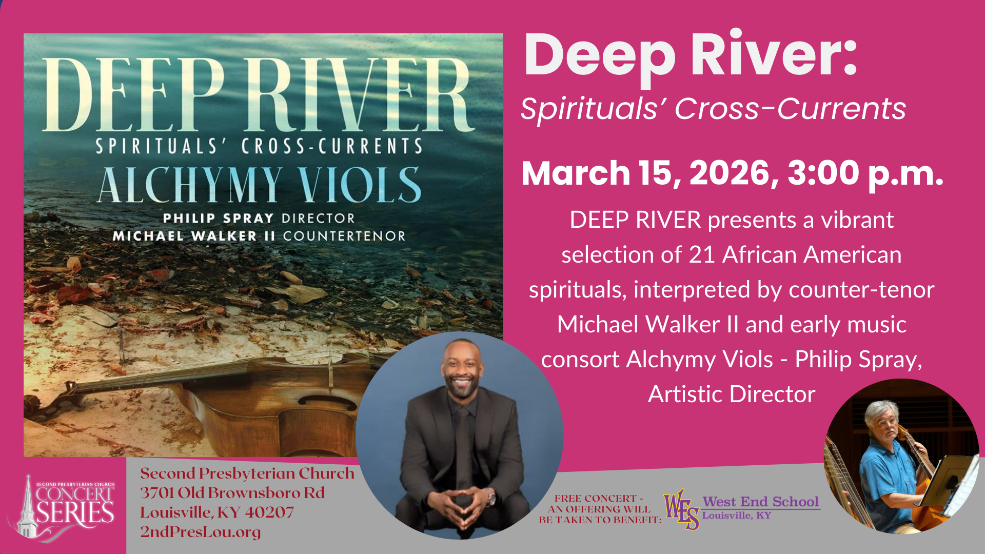 March 15, 2026 Deep River Spirituals' Cross Currents Alchymy Voils